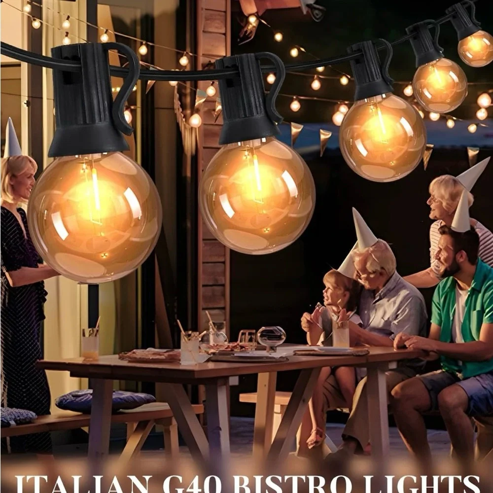 LED Outdoor String Lights 200Ft.